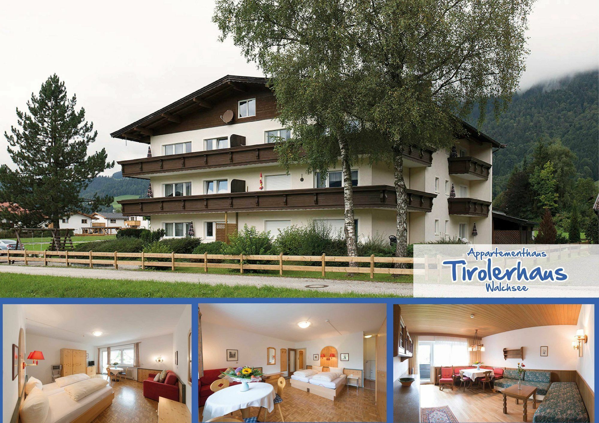 Tirolerhaus Apartment Walchsee Bagian luar foto